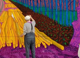 David Hockney at the Royal Academy of Arts Sat 3 Oct 1p 10e
