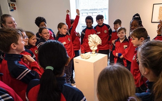 2023 Castlebar Primary School Visit at the Linenhall Arts Centre