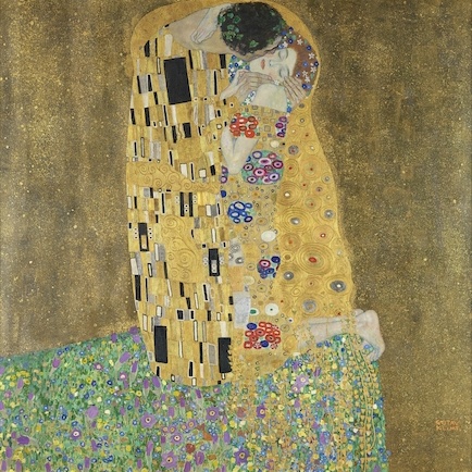 Klimt and The Kiss edited
