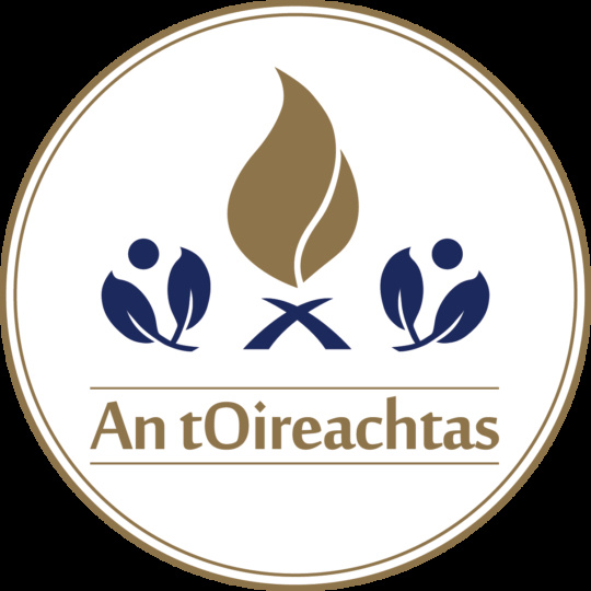 Lógó an Oireachtais Ciorcal 1