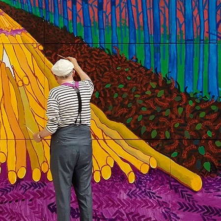 David Hockney at the Royal Academy of Arts Sat 3 Oct 1p 10e