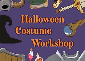 Jonas Noah Sabinas Halloween costume workshop